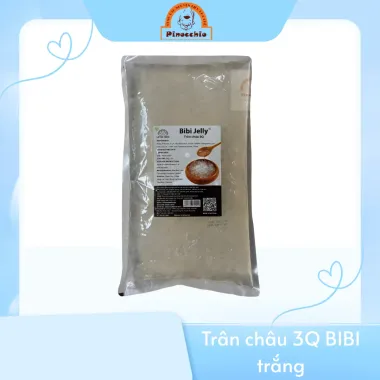 3Q Trắng Bibi Jelly 2kg (6 bịch/thùng)