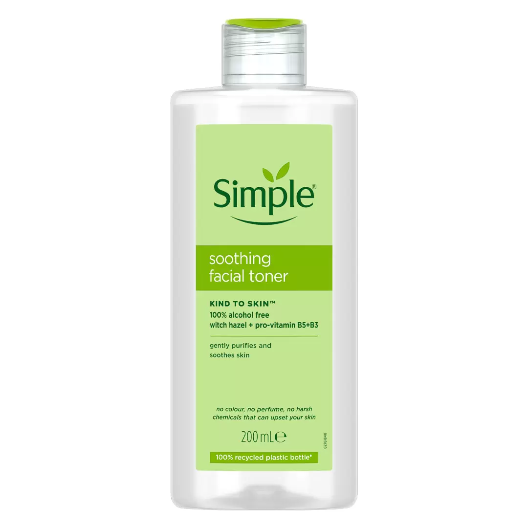 Nước Hoa Hồng Simple Làm Dịu Da & Cấp Ẩm 200ml