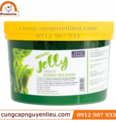 Thạch Jelly Hùng Chương trà xanh
