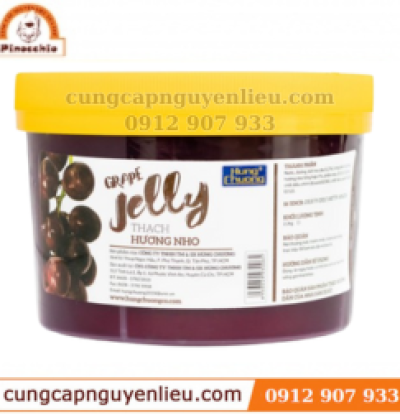 Thạch Jelly Hùng Chương Hương Nho 2,2kg