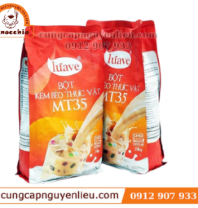 BỘT KEM BÉO THỰC VẬT MT35 LUVE 1KG