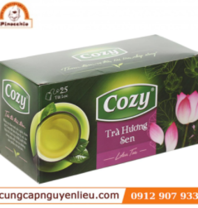 TRÀ SEN COZY TÚI LỌC HỘP 25 TÚI