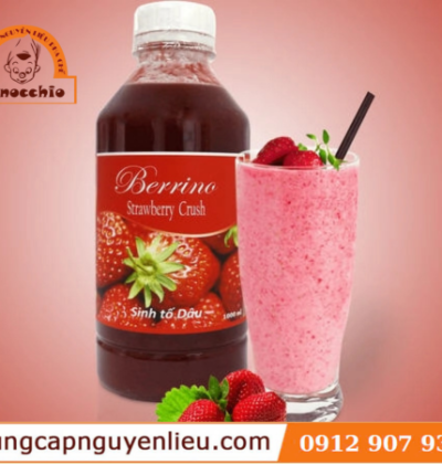 SINH TỐ MỨT DÂU BERRINO 1000ML