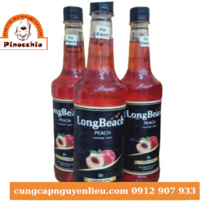 SIRÔ THÁI LONGBEACH - ĐÀO 740ml