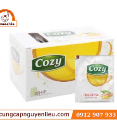 TRÀ COZY HƯƠNG GỪNG TÚI LỌC 20 GÓI