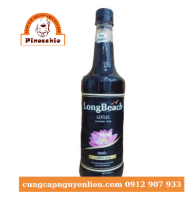 SI RÔ THÁI LONGBEACH - HOA SEN 740ml