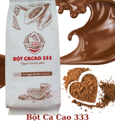 BỘT CACAO 333  NGUYÊN CHẤT 500GR