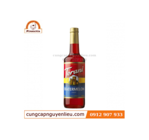 Sirô Dưa hấu Torani Watermelon – chai 750ml