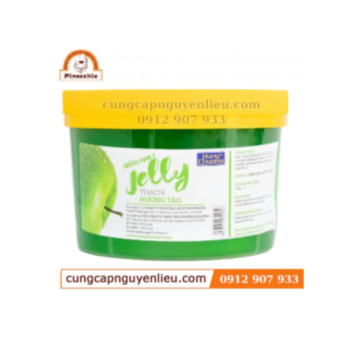 Thạch Jelly Hùng Chương táo xanh