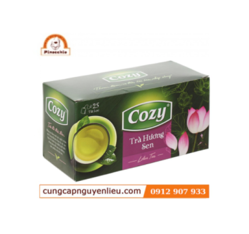 TRÀ SEN COZY TÚI LỌC HỘP 25 TÚI
