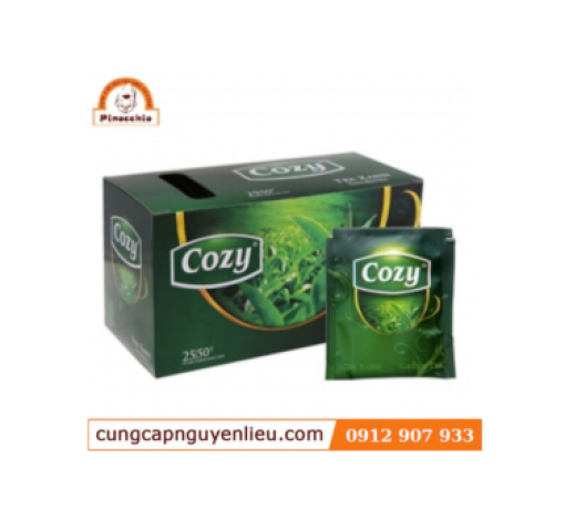 TRÀ COZY TRÀ XANH HỘP 50G X 25 TÚI
