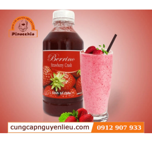 SINH TỐ MỨT DÂU BERRINO 1000ML