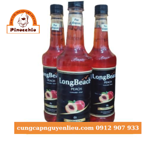 SIRÔ THÁI LONGBEACH - ĐÀO 740ml